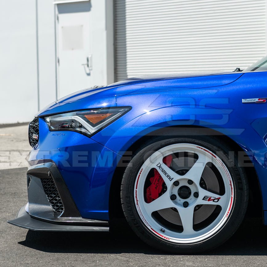 Acura Integra DE5 EOS Performance Style Matte Gloss Carbon Fiber Front Lip Splitter 2024-Up