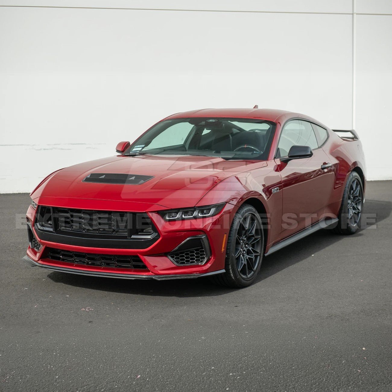 Ford Mustang S650 EOS Performance Dry Carbon Fiber Front Hood Vent Insert Cover 2024-Present