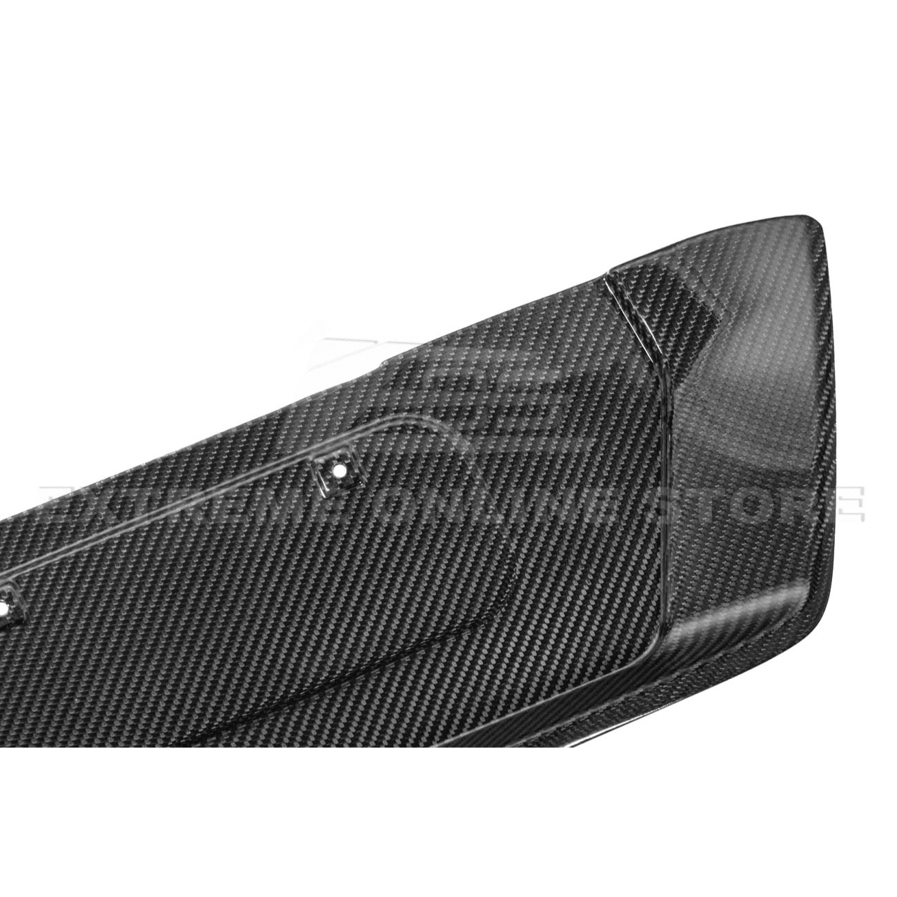 Chevrolet Corvette C8 Z06 E-Ray Factory Style Dry Carbon Fiber License Plate Backing 2023-Up