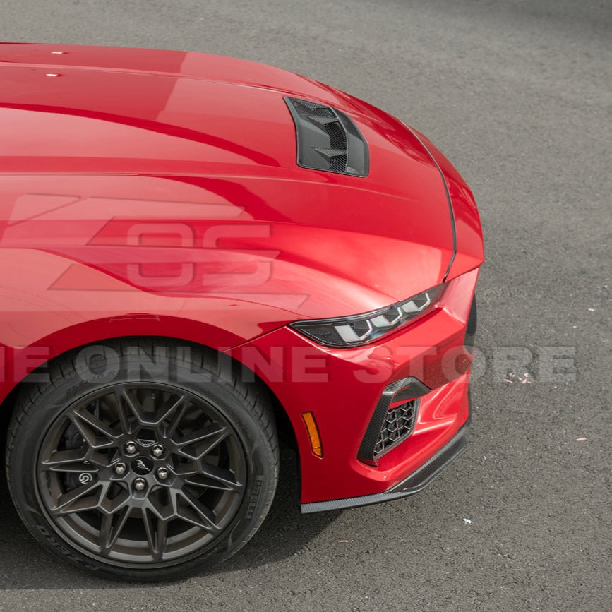 Ford Mustang S650 EOS Performance Dry Carbon Fiber Front Hood Vent Insert Cover 2024-Present