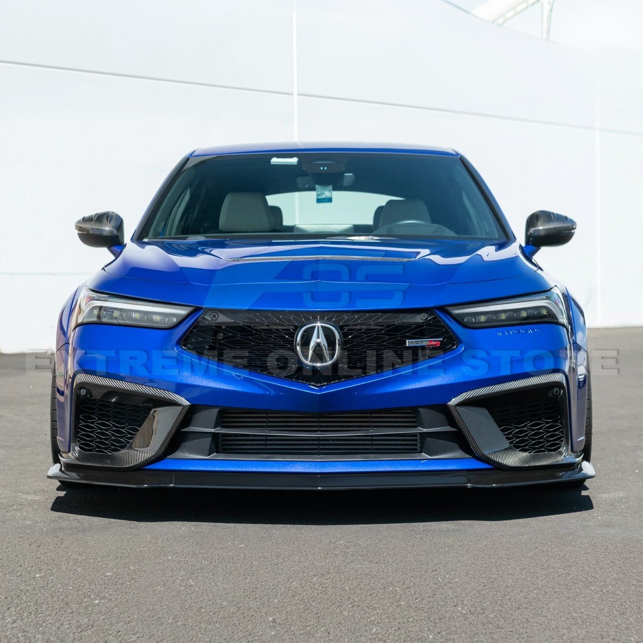 Acura Integra DE5 EOS Performance Style Matte Gloss Carbon Fiber Front Lip Splitter 2024-Up