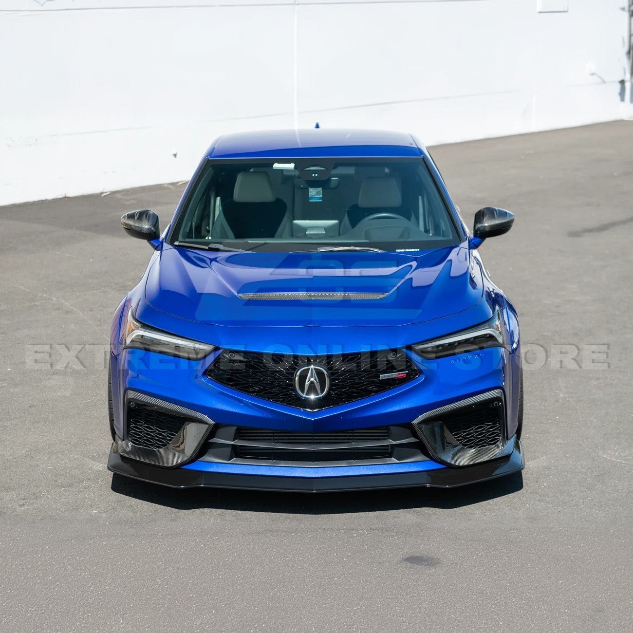 Acura Integra DE5 EOS Performance Style Matte Gloss Carbon Fiber Front Lip Splitter 2024-Up