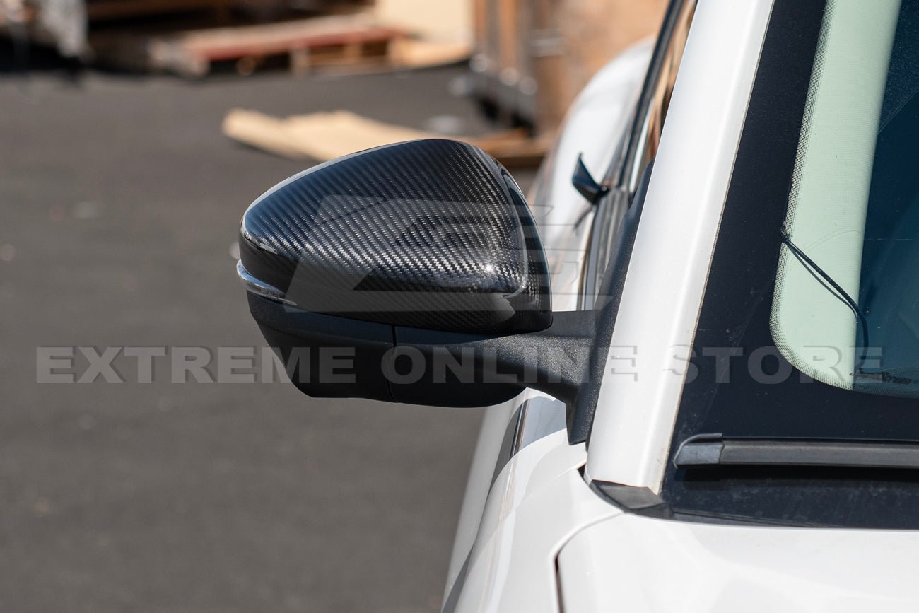 Ford Mustang Mach-E Factory Style Dry Carbon Fiber Mirror Cap Covers 2021-Up