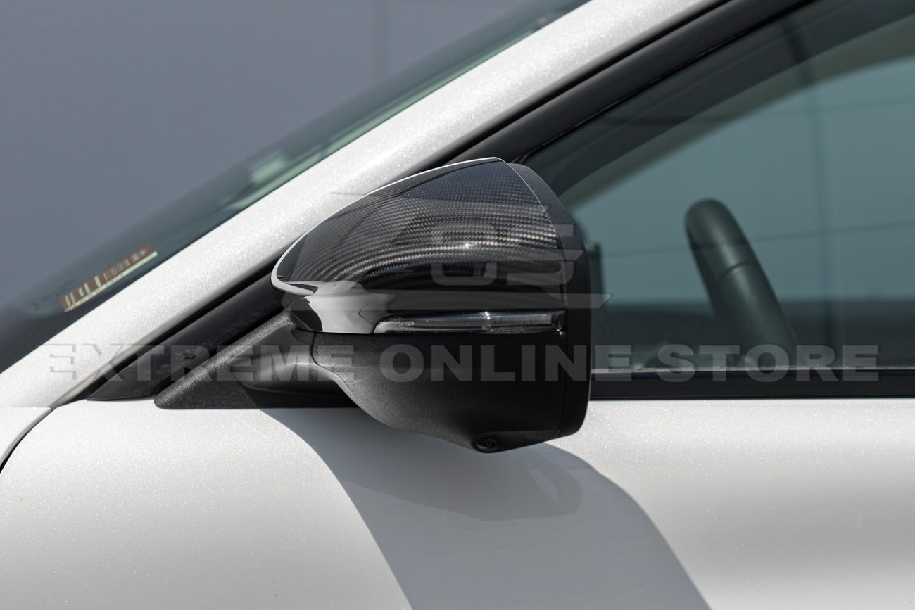 Ford Mustang Mach-E Factory Style Dry Carbon Fiber Mirror Cap Covers 2021-Up