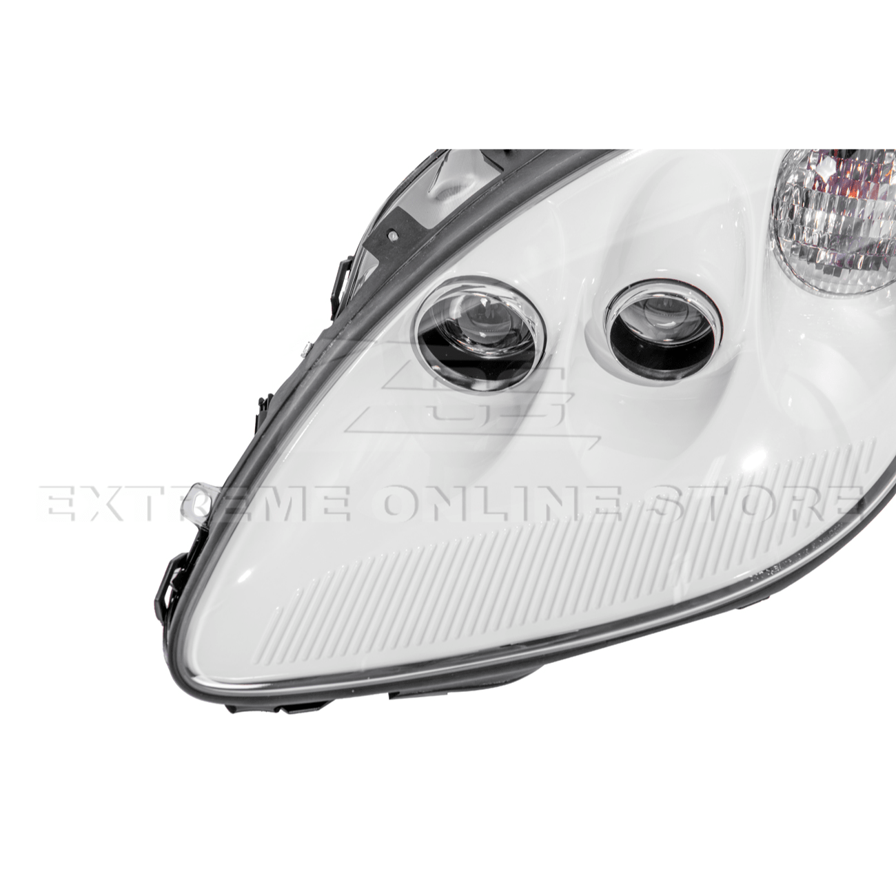 Chevrolet Corvette C6 OEM Style Clear Lens Painted Housing HID Headlights 2005-2013