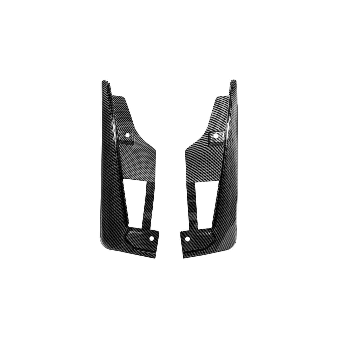 Ford Mustang S650 EOS Dry Carbon Fiber Mud Flap Splash Guard Set 2024-Up