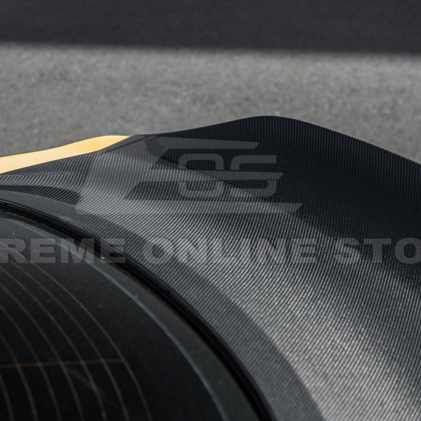 Ford Mustang S550 Super Snake Style Carbon Fiber Replacement Rear Trunk Lid 2015-2023