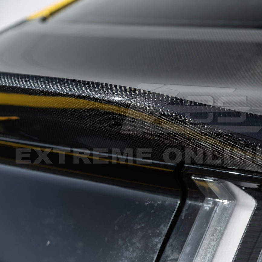 Ford Mustang S550 Super Snake Style Carbon Fiber Replacement Rear Trunk Lid 2015-2023