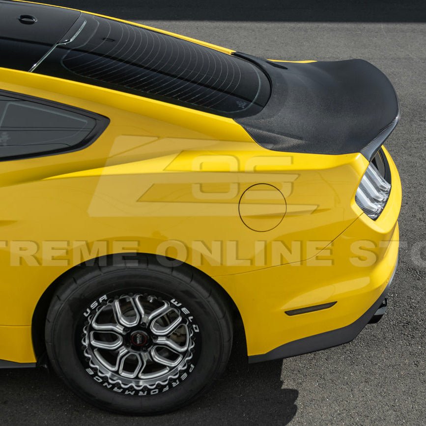 Ford Mustang S550 Super Snake Style Carbon Fiber Replacement Rear Trunk Lid 2015-2023