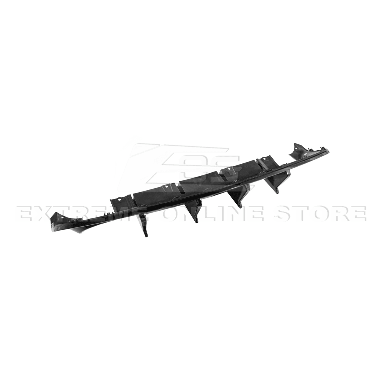 Dodge Charger Widebody SRT Style Matte Black Rear Bumper Exhaust Diffuser 2020-Up
