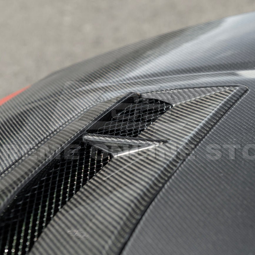 Ford Mustang S650 Factory Style EOS Performance Carbon Fiber Front Hood Vent Cover 2024-Present