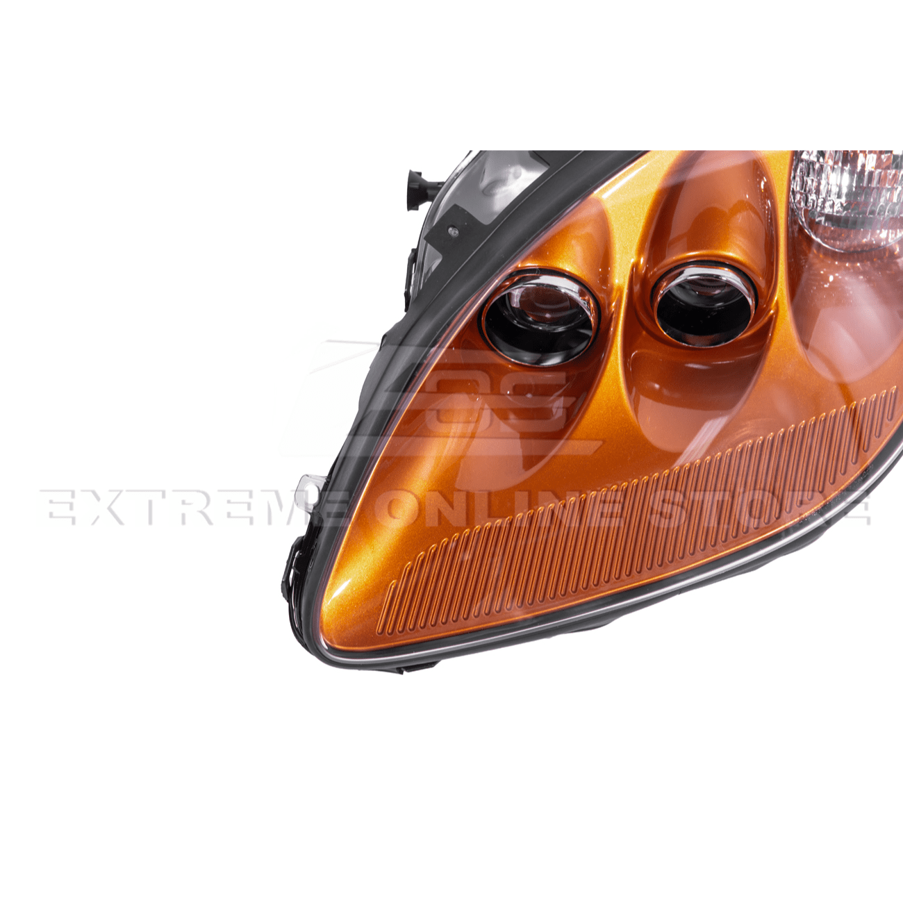 Chevrolet Corvette C6 OEM Style Clear Lens Painted Housing HID Headlights 2005-2013