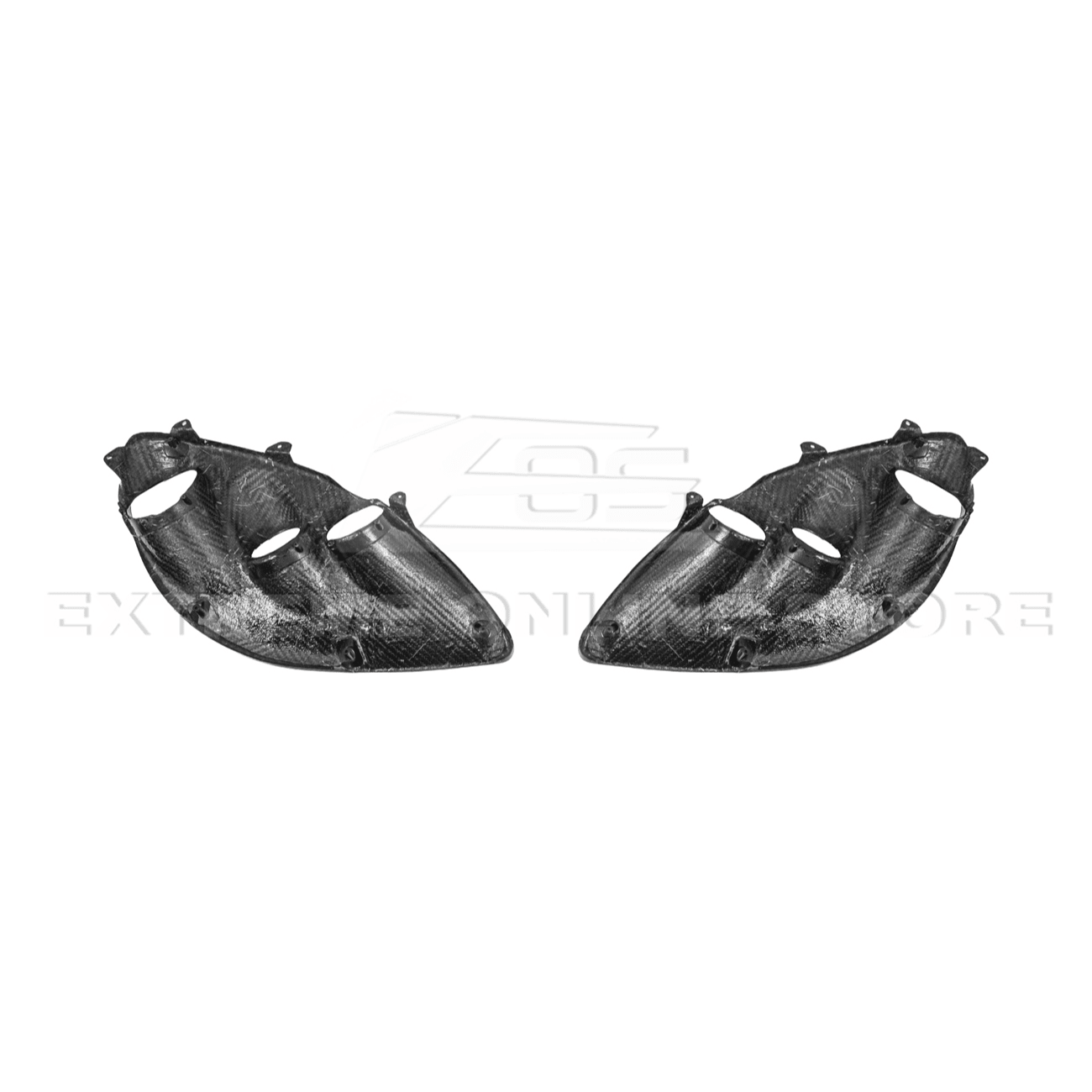 Chevrolet Corvette C6 Dry Carbon Fiber Headlight Housing Replacement 2005-2013