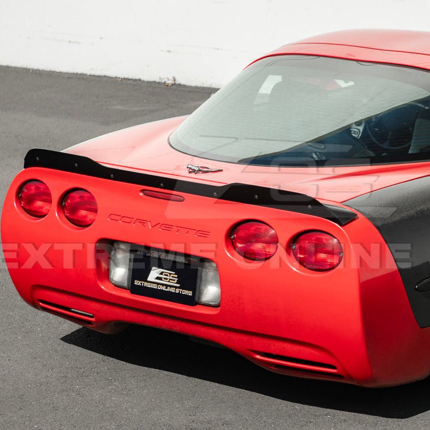 Corvette C5 ZR1 Extended Rear Wickerbill Spoiler Gloss Black 1997–2004