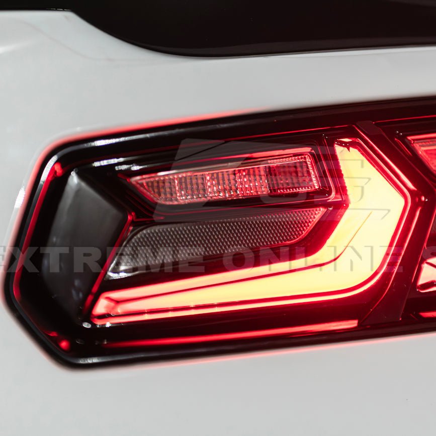 Chevrolet Corvette C7 GM Factory Style Smoke Clear Lens Rear Taillight 2014-2019