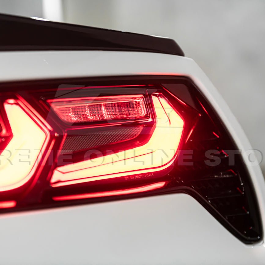Chevrolet Corvette C7 GM Factory Style Smoke Clear Lens Rear Taillight 2014-2019