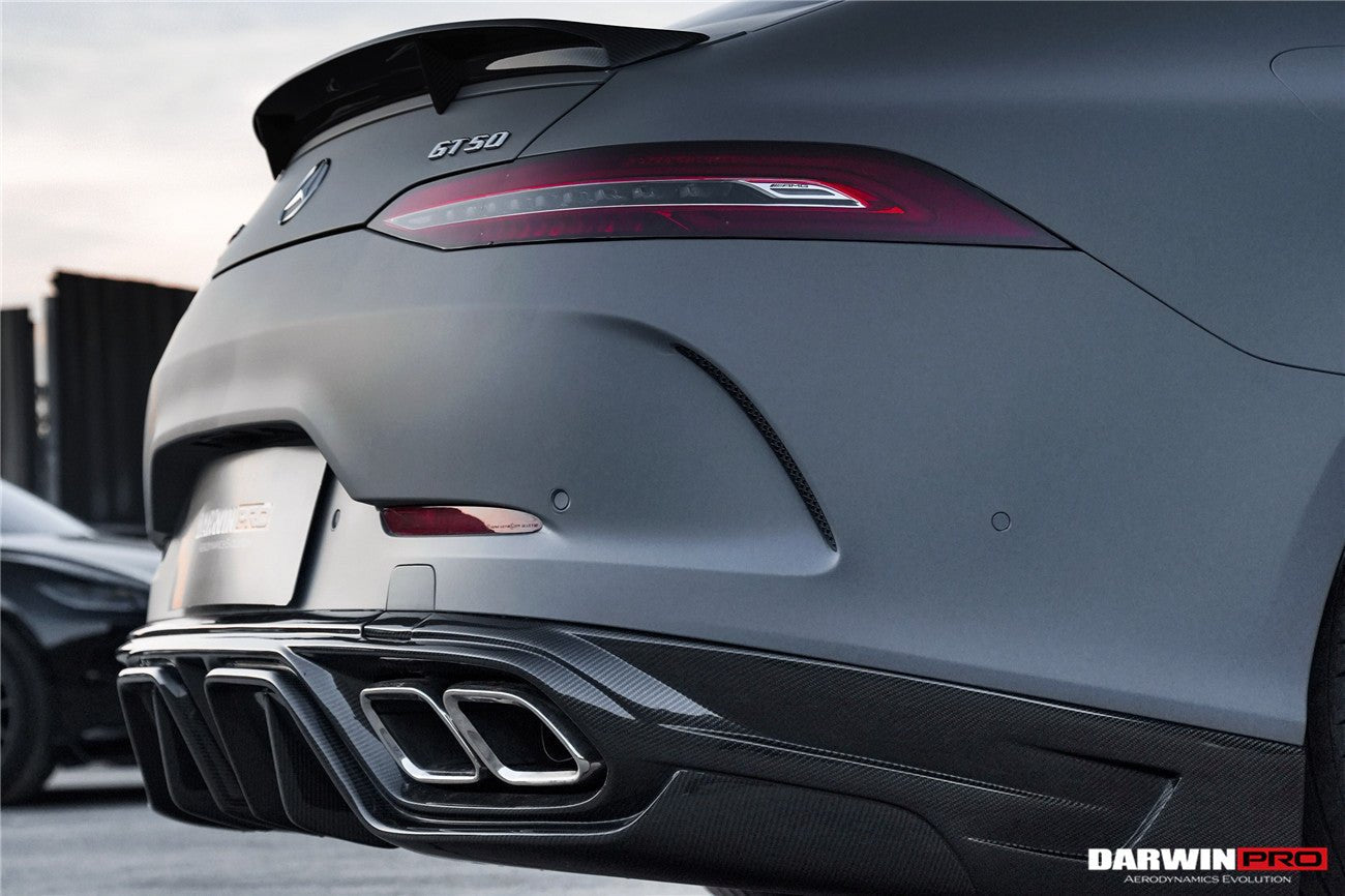 Mercedes Benz AMG GT 4Door Rear Diffuser with Exahust Tips (2019–2024)