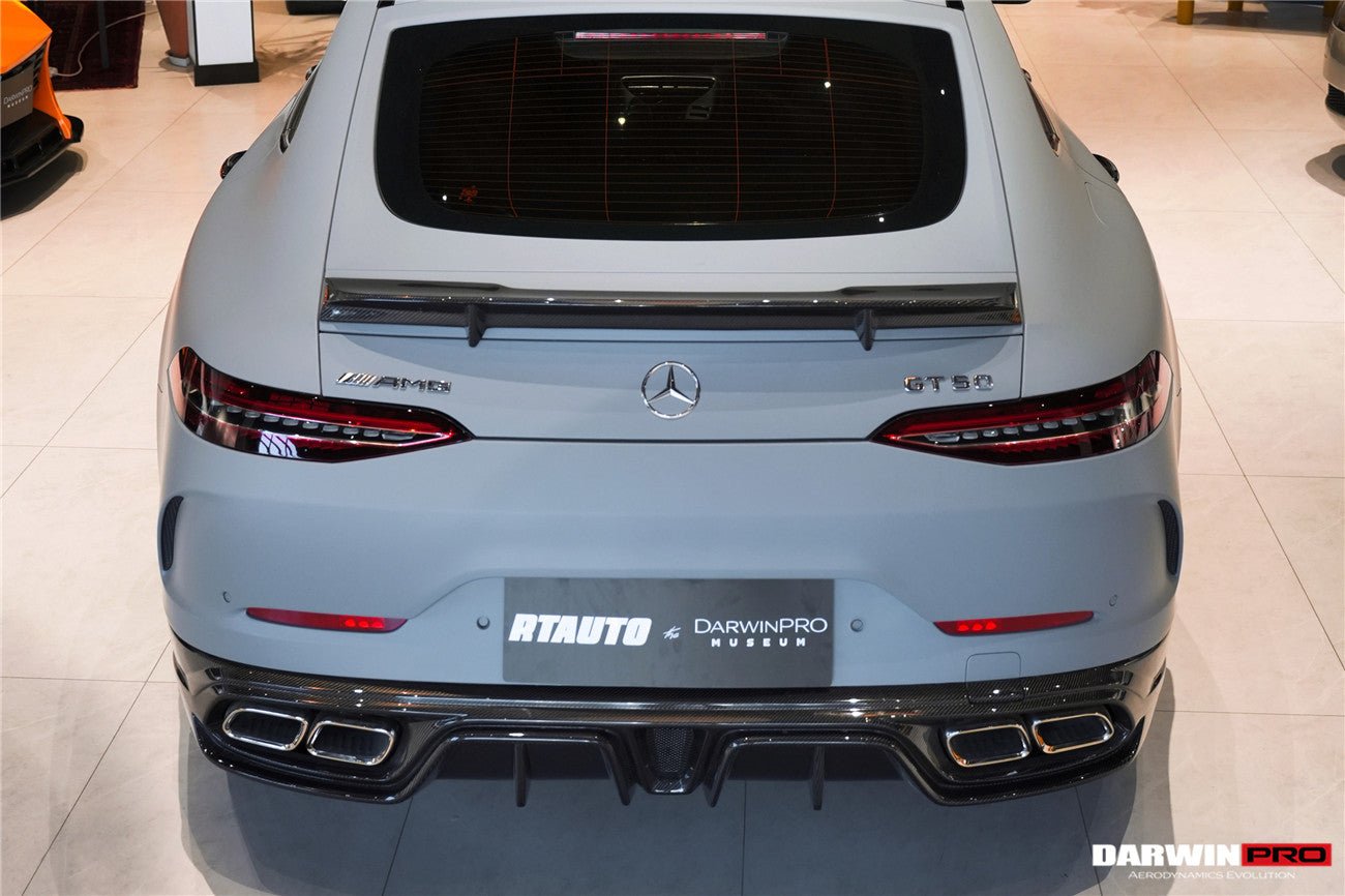 Mercedes Benz AMG GT 4Door Rear Diffuser with Exahust Tips (2019–2024)