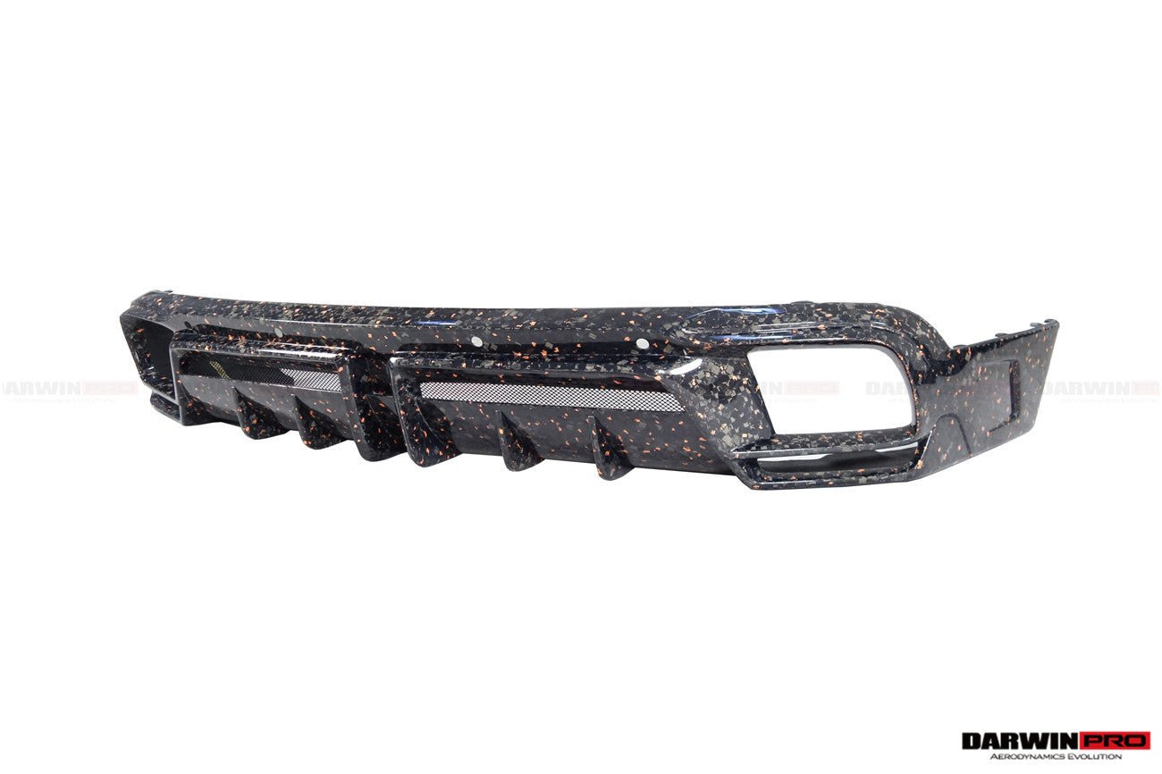 2018 - 2024 Rolls-Royce Cullinan BKSS Style Carbon Fiber Rear Lip Diffuser