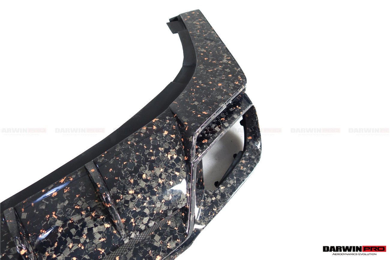 2018 - 2024 Rolls-Royce Cullinan BKSS Style Carbon Fiber Rear Lip Diffuser