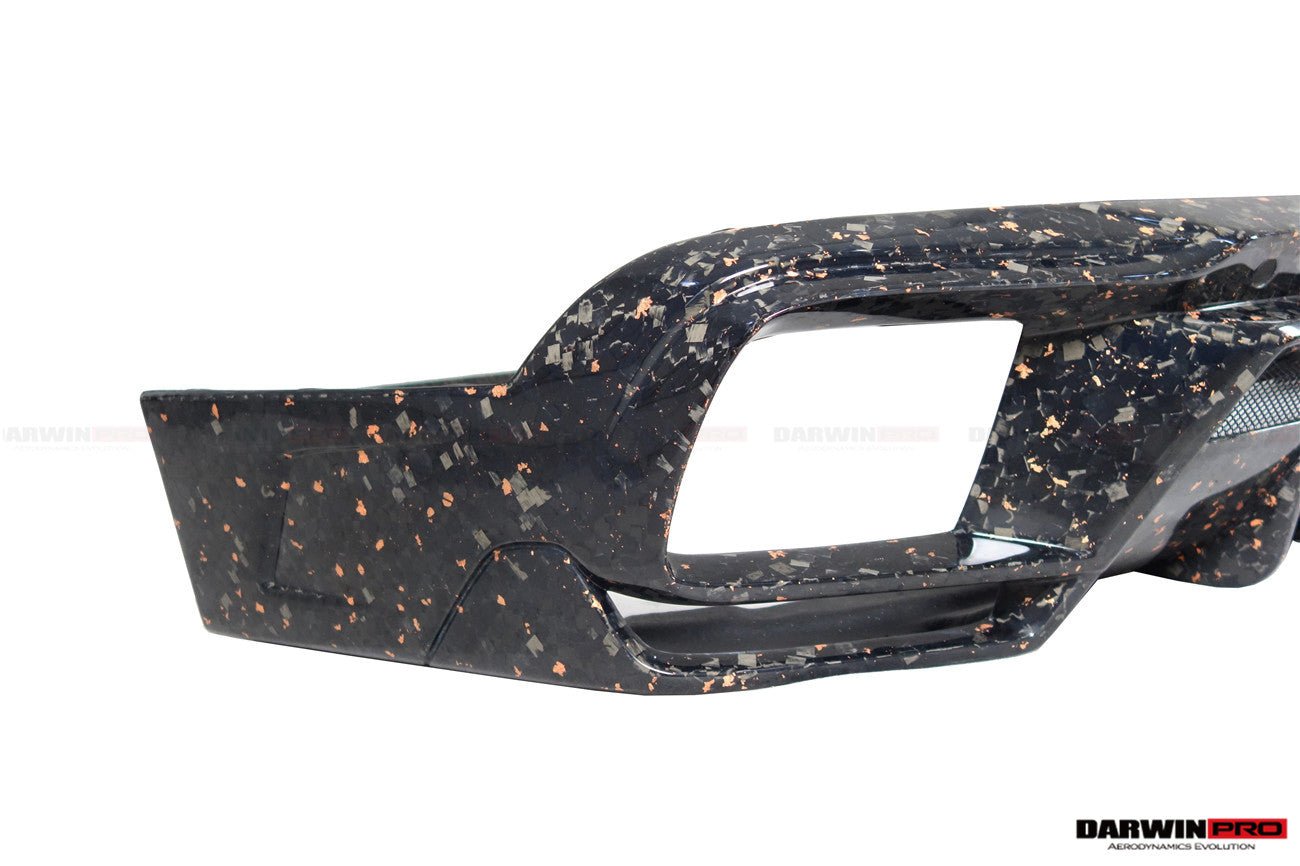 2018 - 2024 Rolls-Royce Cullinan BKSS Style Carbon Fiber Rear Lip Diffuser