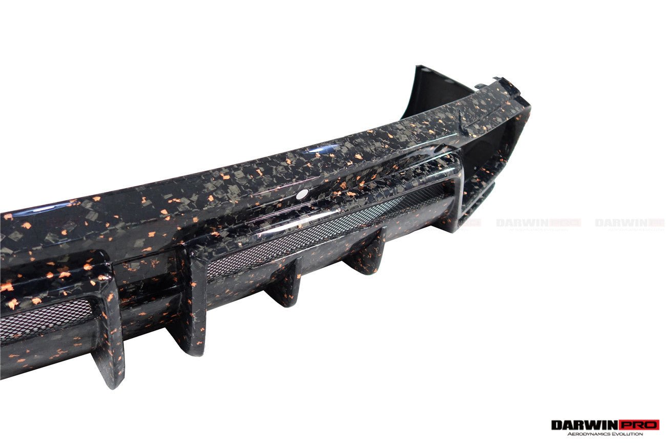 2018 - 2024 Rolls-Royce Cullinan BKSS Style Carbon Fiber Rear Lip Diffuser