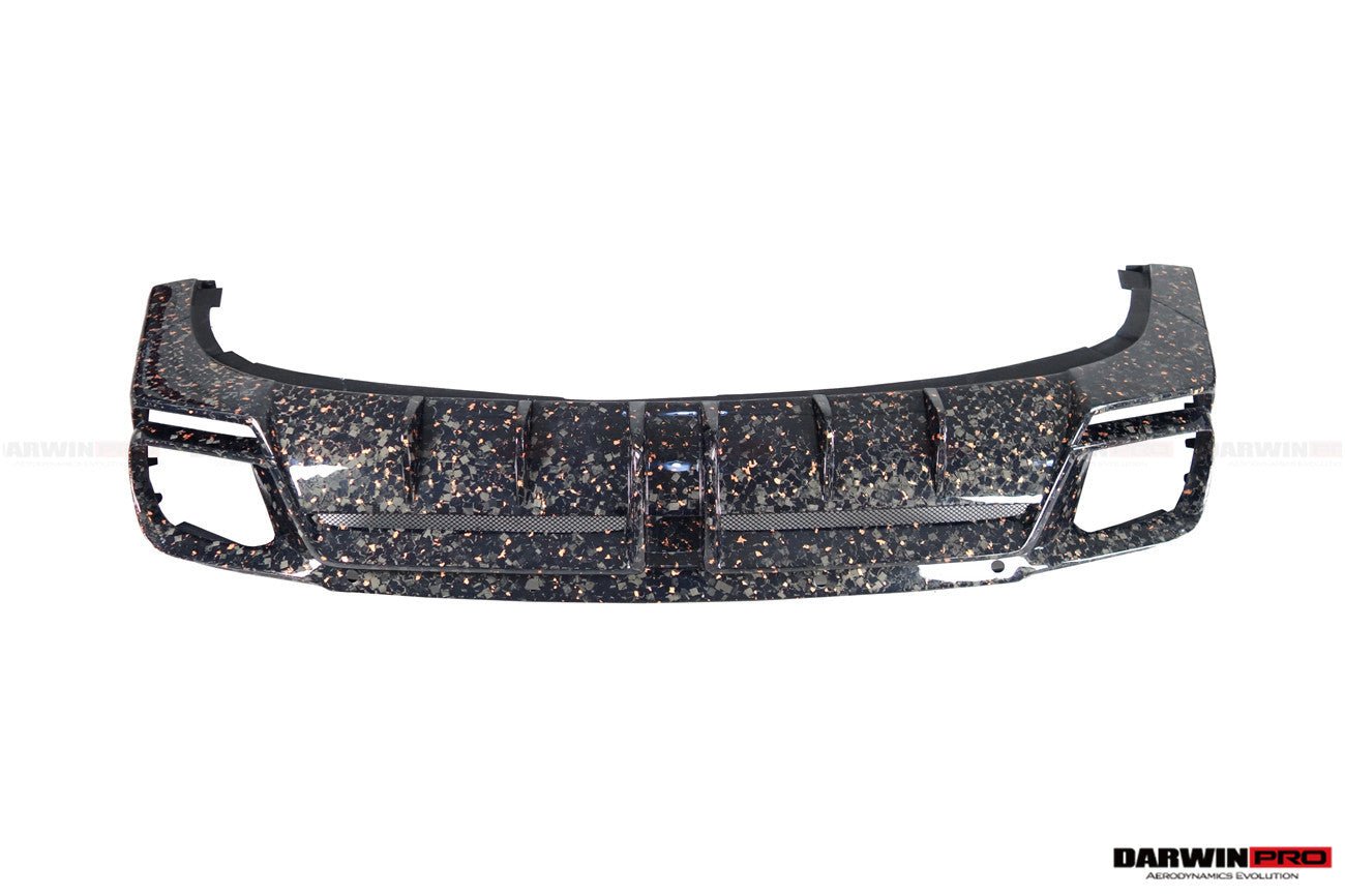 2018 - 2024 Rolls-Royce Cullinan BKSS Style Carbon Fiber Rear Lip Diffuser