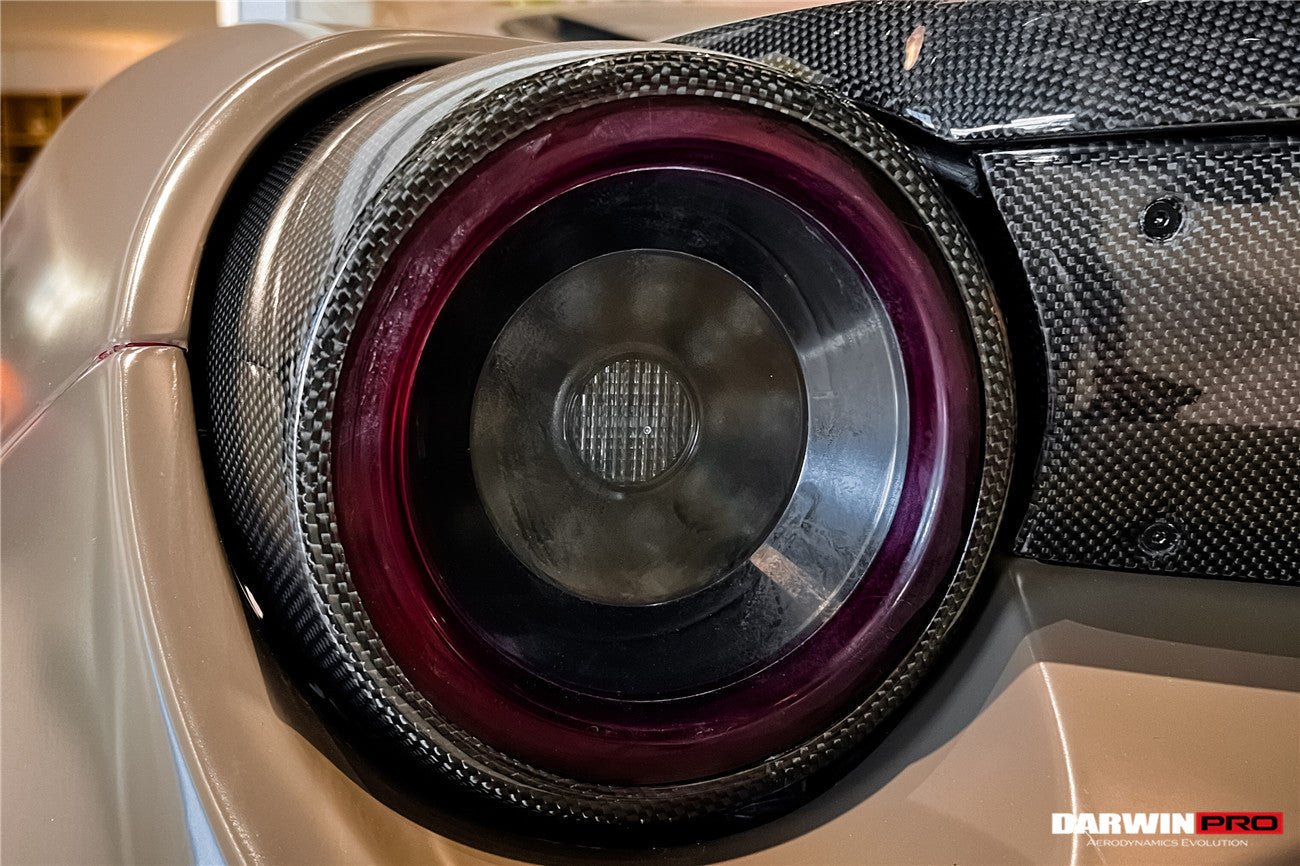 2015 - 2020 Ferrari 488 GTB & Spyder BKSS Style Tail Light Covers