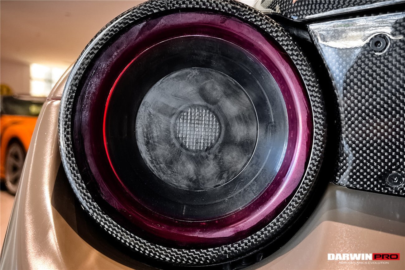 2015 - 2020 Ferrari 488 GTB & Spyder BKSS Style Tail Light Covers