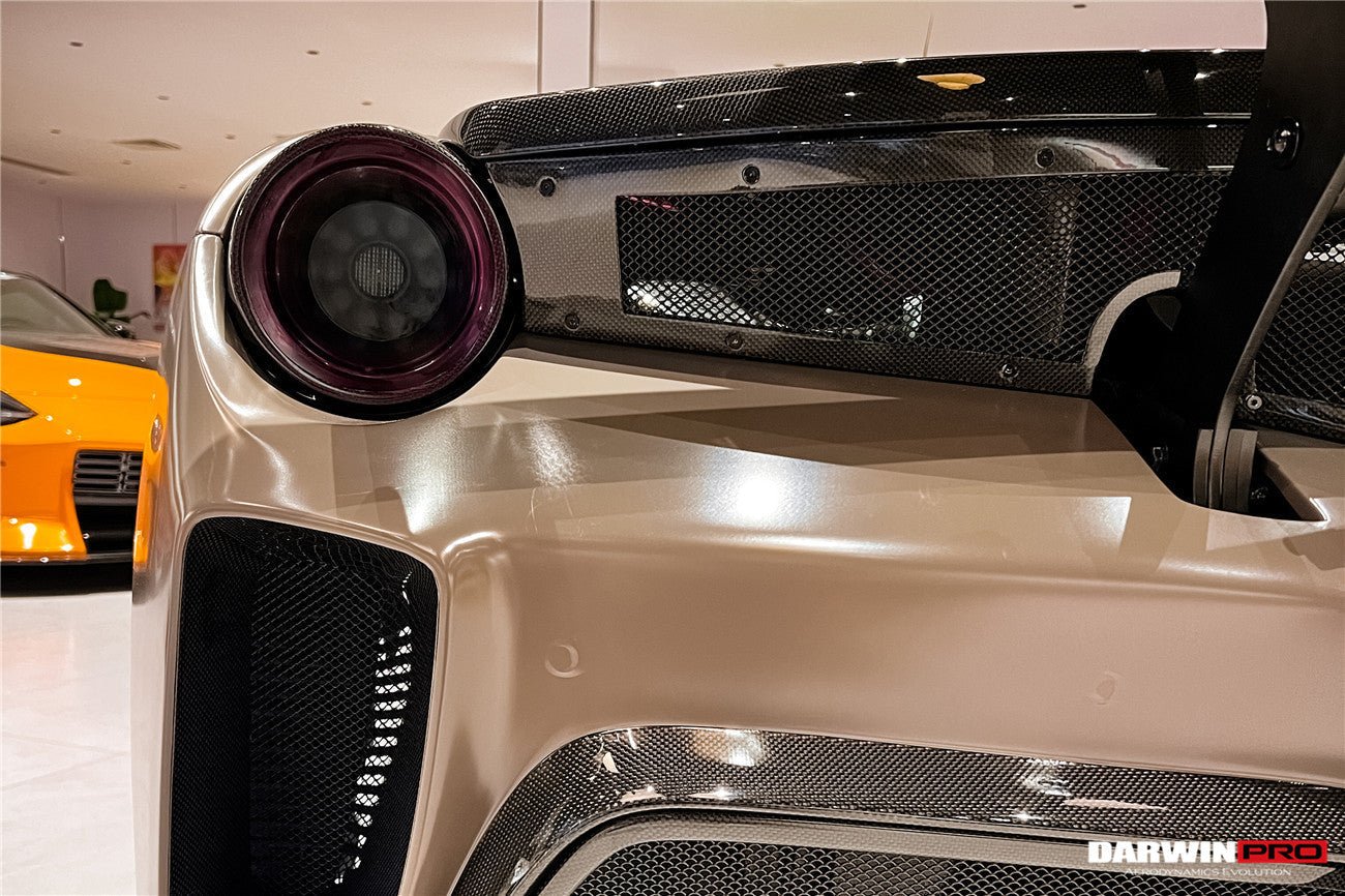 2015 - 2020 Ferrari 488 GTB & Spyder BKSS Style Tail Light Covers