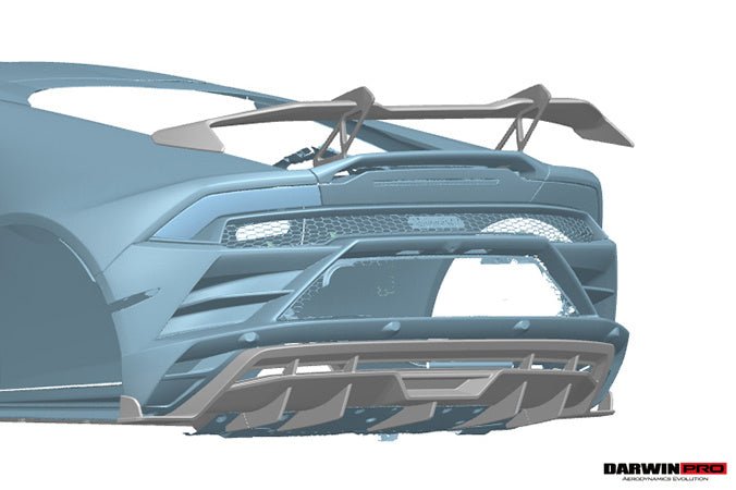2019 - 2025 Lamborghini Huracan EVO AD Style Dry Carbon Wing