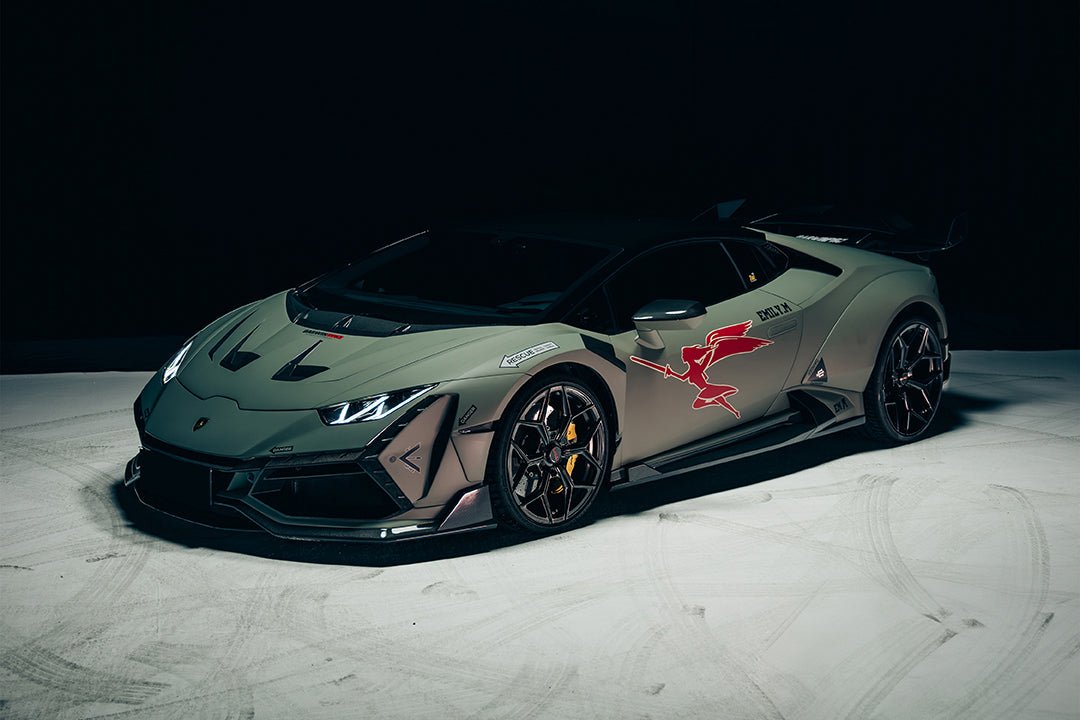 2015 - 2019 Lamborghini Huracan LP610 & LP580 Coupe Only BKSSII Style Full Wide Body Kit