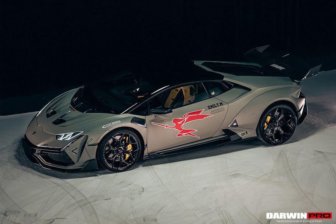 Darwinpro Lamborghini Huracan BKSSII Style Front Wide Fenders (2015-2025)