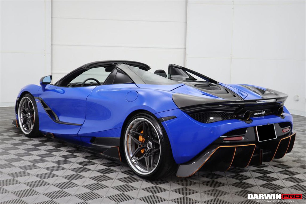 2017 - 2021 McLaren 720S Se²NWB Style Carbon Fiber Side Skirts