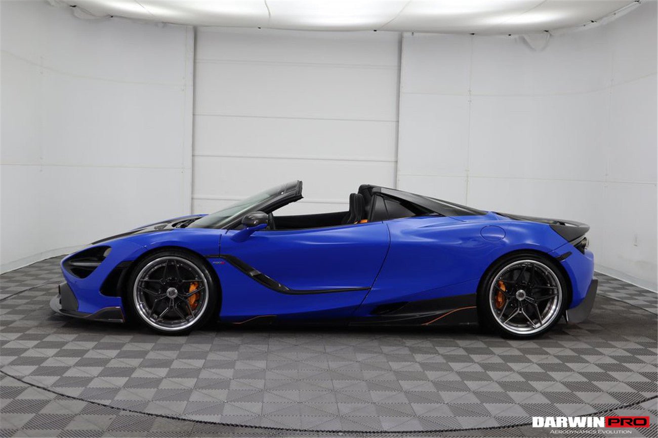 2017 - 2021 McLaren 720S Se²NWB Style Carbon Fiber Side Skirts