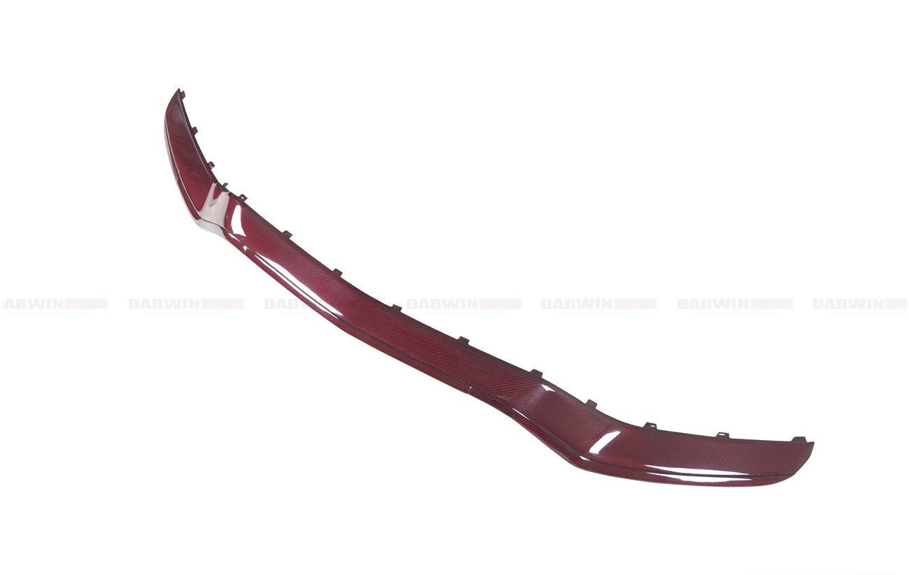 2015 - 2021 Mercedes Benz W205 C63&S AMG Carbon Fiber Front Bumper Trim Set (4pcs)