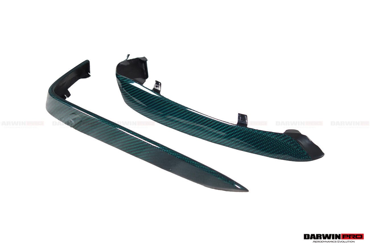 2015 - 2021 Mercedes Benz W205 C63&S AMG Carbon Fiber Front Canards