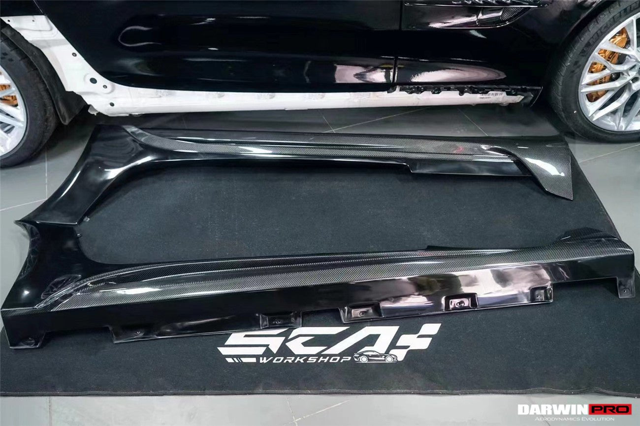 2017 - 2021 Mercedes Benz AMG GTR ONLY IMP Carbon Fiber Side Skirts
