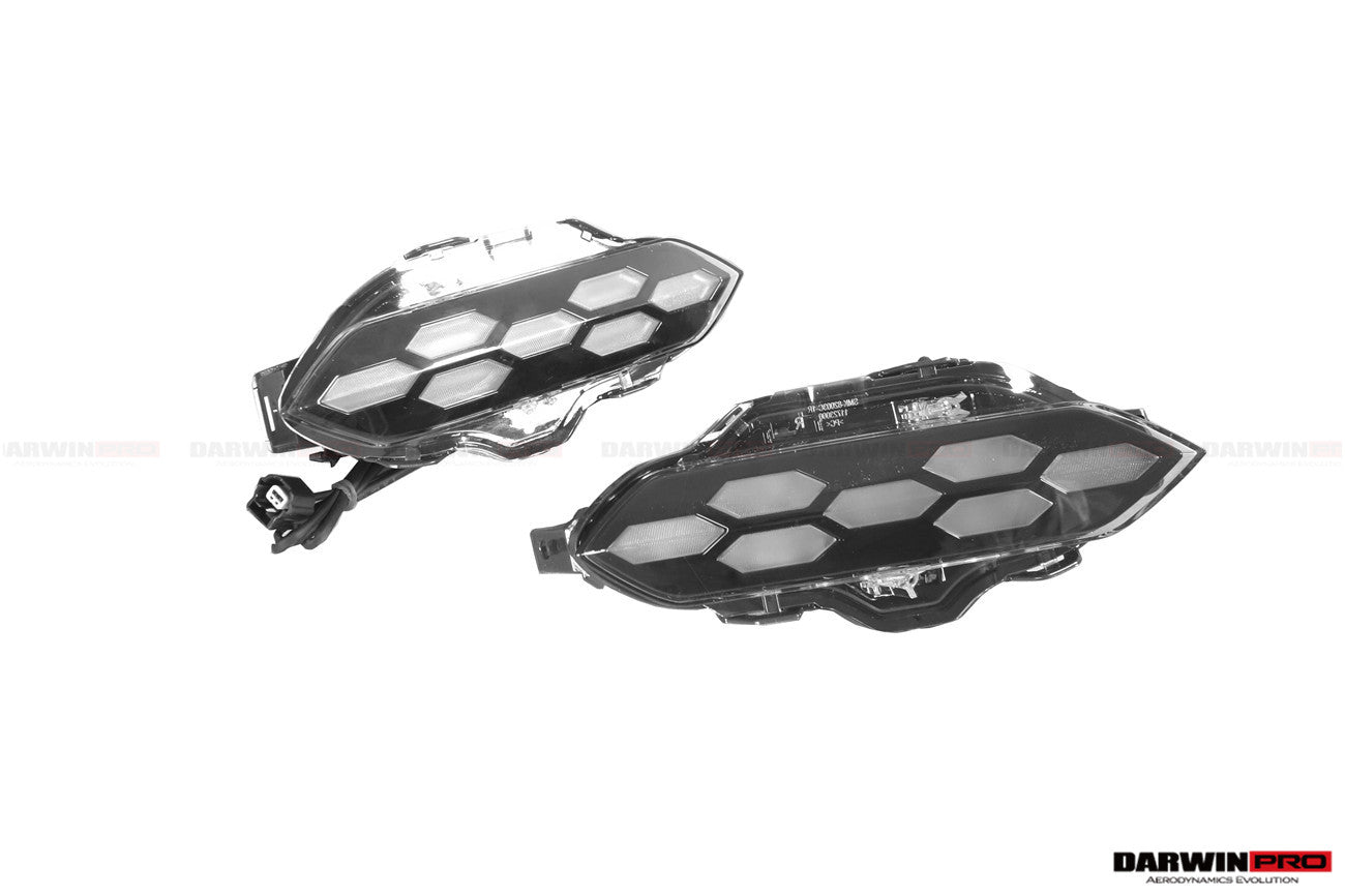 2023 - 2025 Nissan GTR R35 Facelift Front Bumper LED Day Running Lights