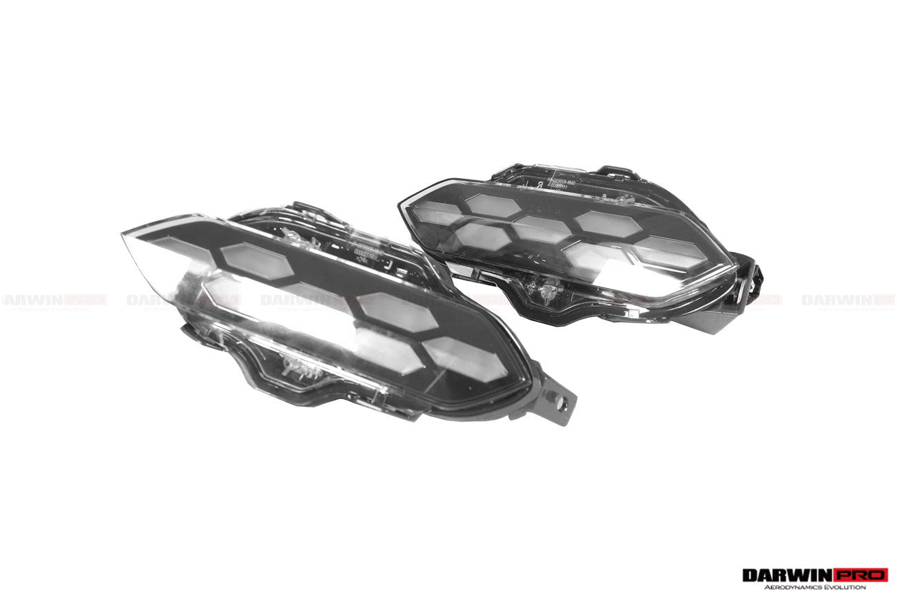 2023 - 2025 Nissan GTR R35 Facelift Front Bumper LED Day Running Lights