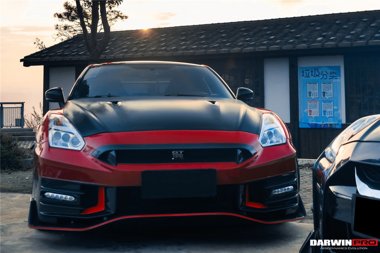 2008-2024 Nissan GTR (R35) 2024 NISMO Style Carbon Fiber Front Bumper