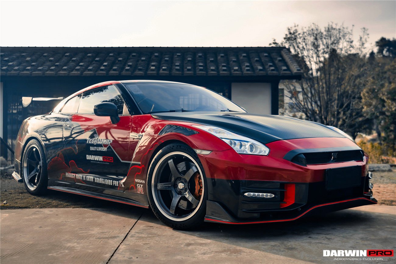 2008–2024 Nissan GTR R35 Nismo Style Carbon Fiber Side Skirts