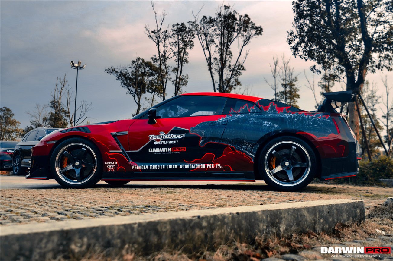 2008–2024 Nissan GTR R35 Nismo Style Carbon Fiber Side Skirts