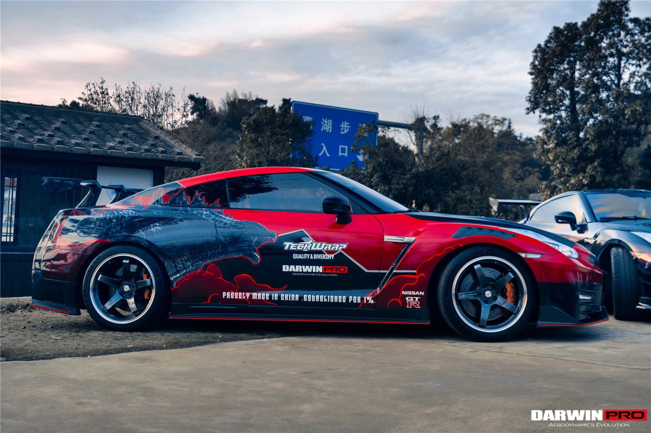 2008–2024 Nissan GTR R35 Nismo Style Carbon Fiber Side Skirts