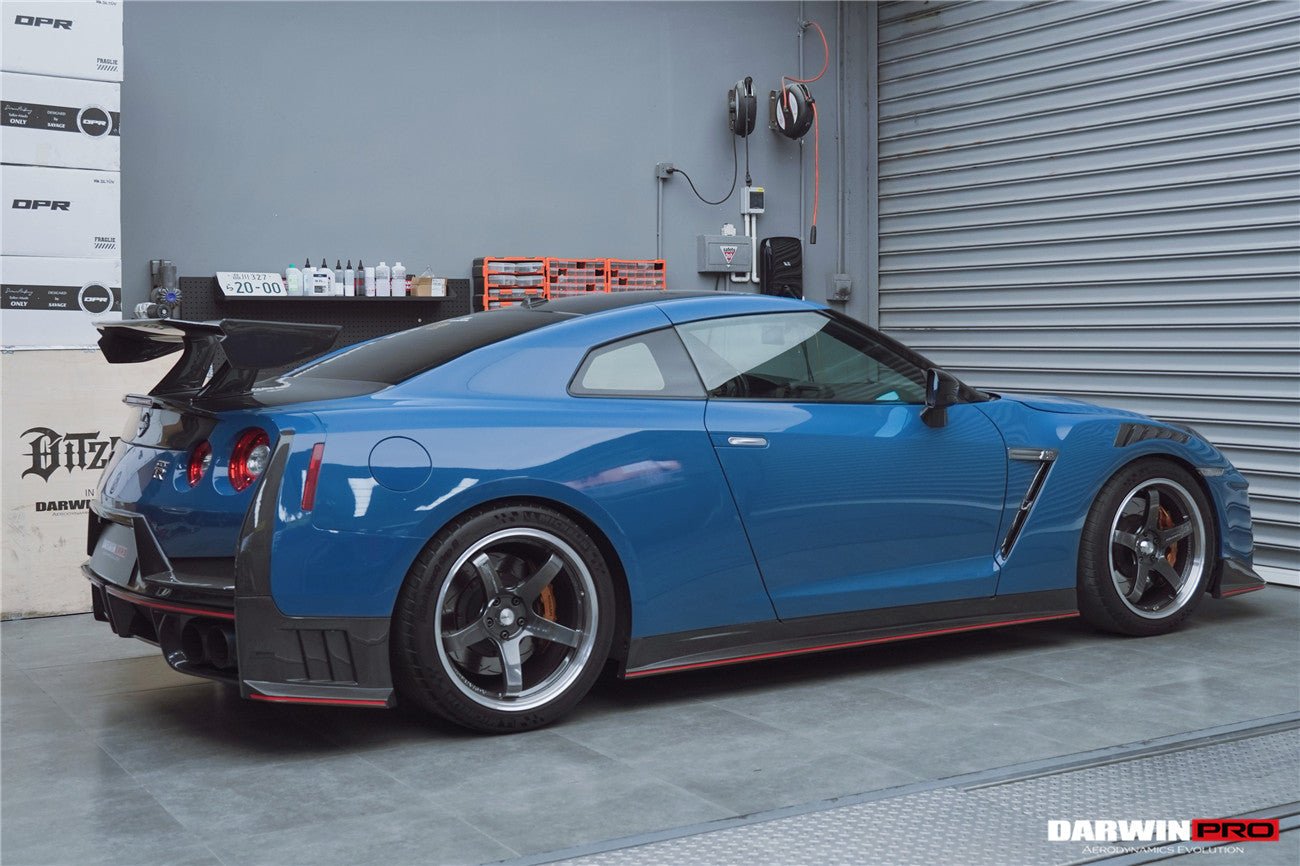 2008–2024 Nissan GTR R35 Nismo Style Carbon Fiber Side Skirts