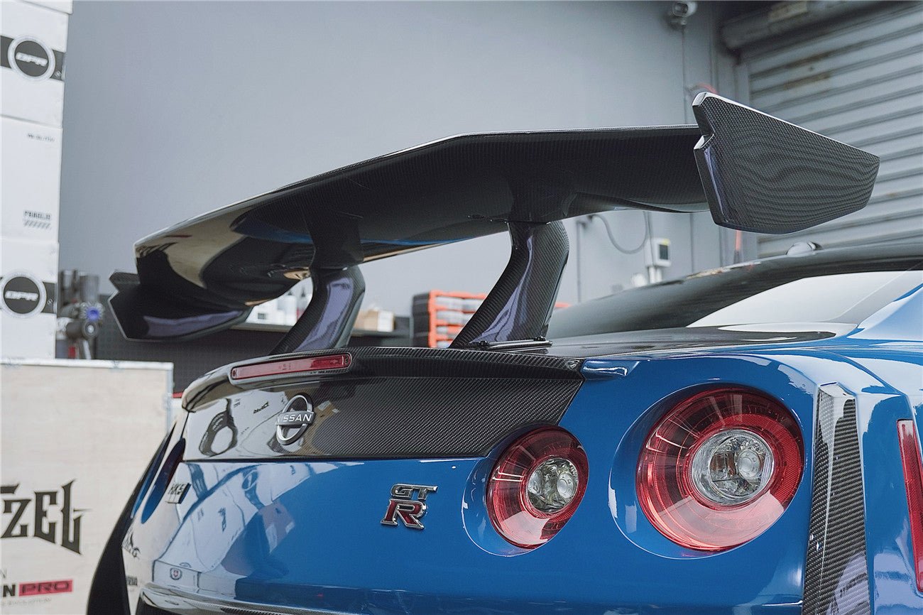 2008–2024 Nissan GTR R35 Nismo Style Carbon Fiber Trunk Spoiler