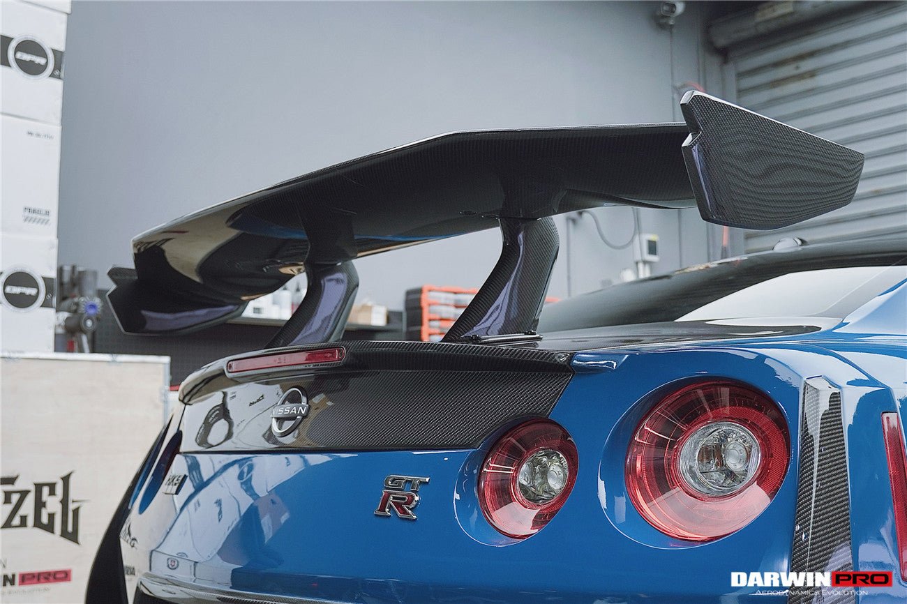 2008-2023 Nissan GTR R35 CBA DBA EBA 2024-NISMO Style Carbon Fiber Trunk - DarwinPRO Aerodynamics