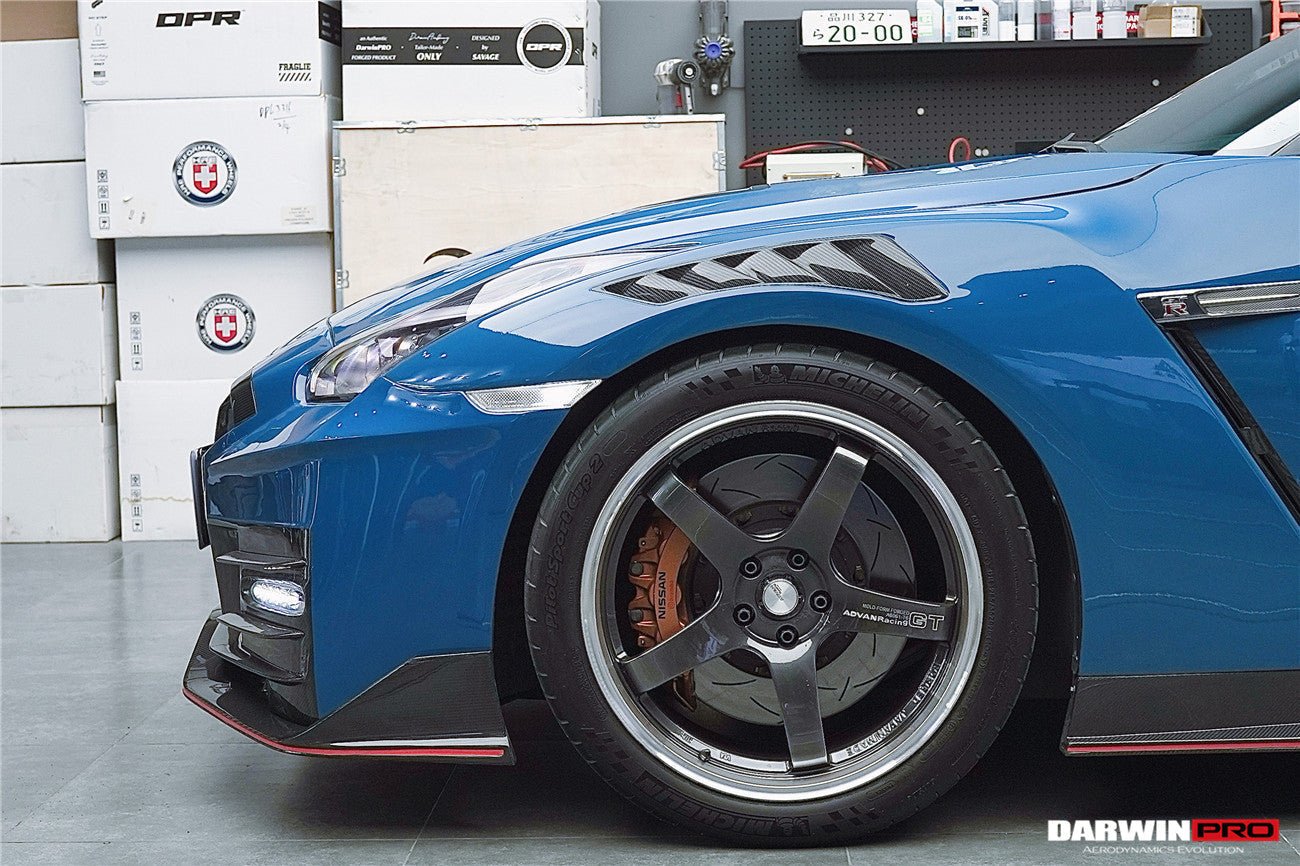 2008-2024 Nissan GTR (R35) 2024 NISMO Style Carbon Fiber Front Bumper