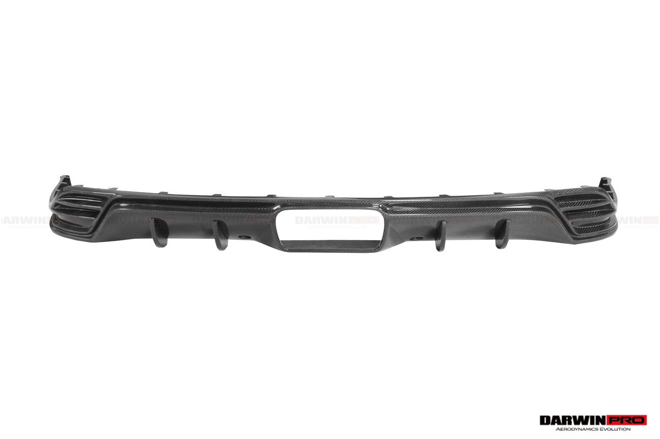 2017 - 2019 Porsche 911 991.2 GT3 Only BKSS Style Carbon Fiber Rear Lip Diffuser