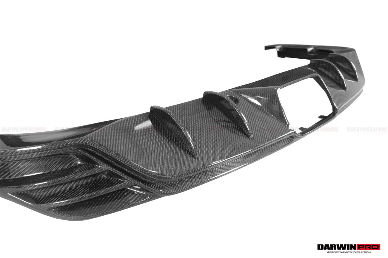 2017 - 2019 Porsche 911 991.2 GT3 Only BKSS Style Carbon Fiber Rear Lip Diffuser